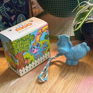 Avon Blue Moo Soap-On-A-Rope, Vintage Circa 1973